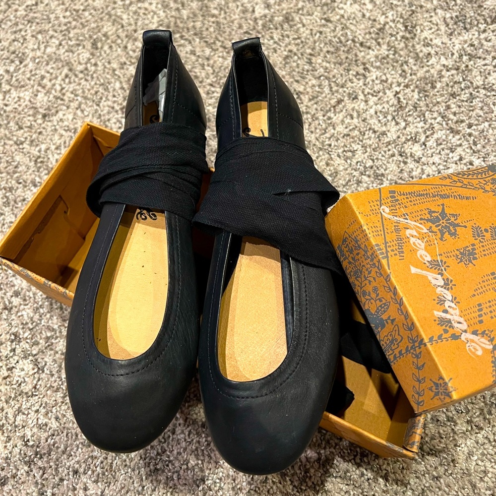 Free People Degas Ballet Flat; worn once